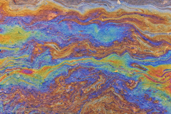 Abstract Background Gasoline Art Colored Texture Oil Multicolored Rainbow Abstract — Stock Photo, Image