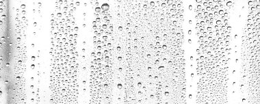 beyaz arkaplan suyu cam üzerine düşer, soyut tasarım duvar kağıdını kaplar