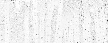 beyaz arkaplan suyu cam üzerine düşer, soyut tasarım duvar kağıdını kaplar