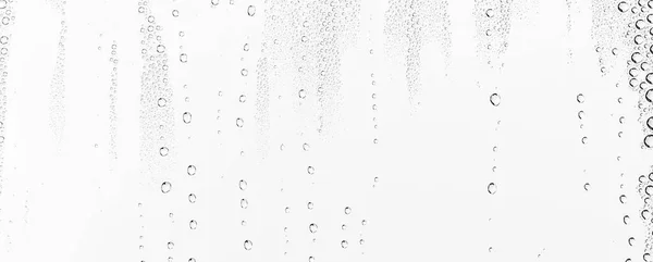 Білий Фон Краплі Води Склі Абстрактний Дизайн Накладки Шпалер — стокове фото