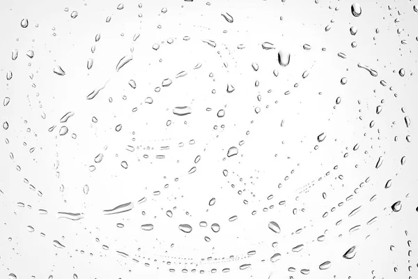 White Background Water Drops Glass Abstract Design Overlay Wallpaper — Stock Photo, Image