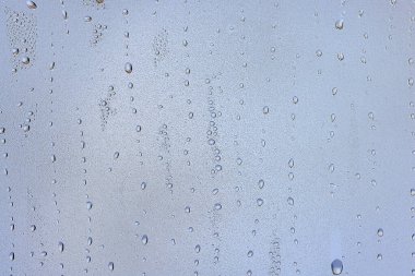 cam mavi arka plan soyut, şeffaf soğuk arkaplan suyu sıçratır