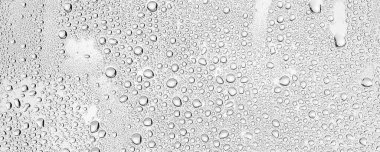 beyaz arkaplan suyu cam üzerine düşer, soyut tasarım duvar kağıdını kaplar