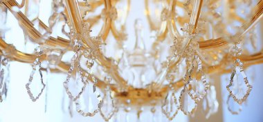 kristal avize ögesi şamdan lamba lambası lüks arka plan