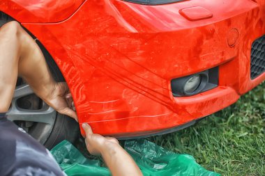 Soyut arkaplan ögesi otomatik servisini otomatik onar