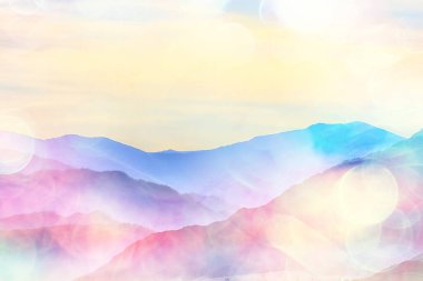 Altai dağ manzarası, panorama sonbahar manzarası arka plan, sonbahar doğa manzarası