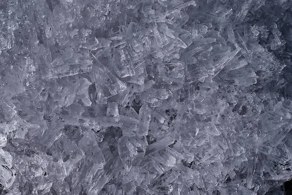 cold background ice broken, crystal frost winter snow abstract