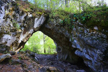 Altai dağ manzarası, panorama sonbahar manzarası arka plan, sonbahar doğa manzarası