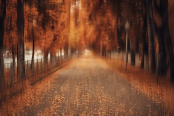 Rozmazané Pozadí Podzimní Krajina Přírody Abstraktní Rozmazané Bokeh Pohled Podzimní — Stock fotografie