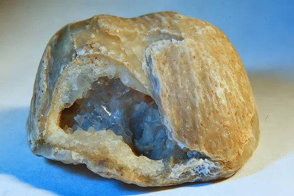 Kuvars Kristalleri Doğa Druse Değerli Taş — Stok fotoğraf