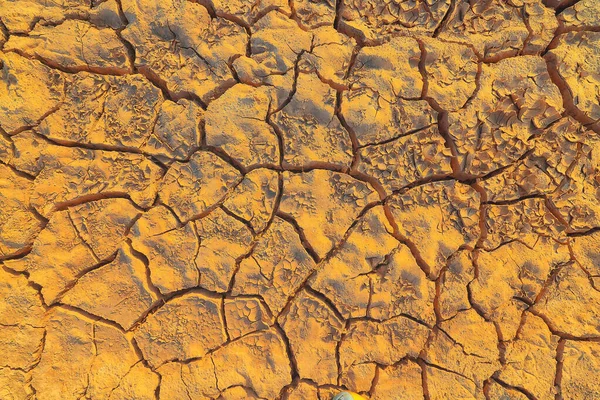 Textura Poušť Sucho Pozadí Abstraktní Země Popraskané Oteplování Globální — Stock fotografie