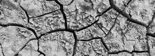 Texture Désert Sécheresse Fond Abstrait Terre Fissurée Réchauffement Planétaire — Photo