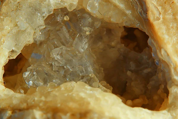Кварцевые Кристаллы Природе Драгоценный Камень — стоковое фото