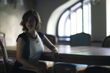 masada seksi güzel kız