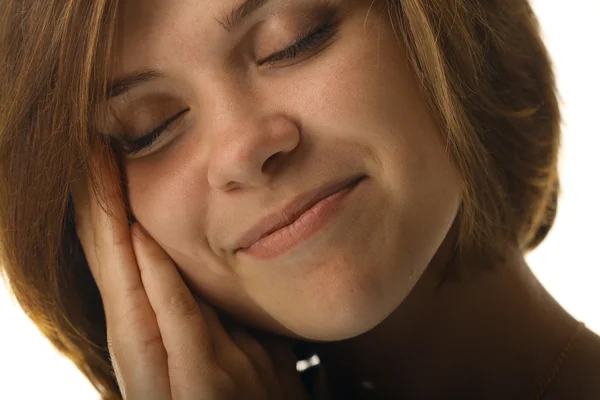 Beautiful girl sleeping — Stock Photo, Image