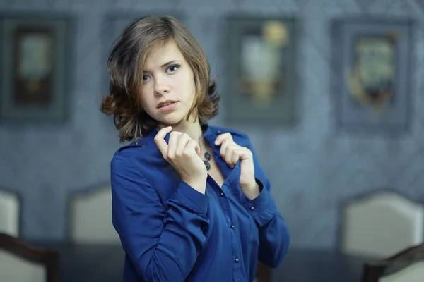 Sexy brunette woman — Stock Photo, Image