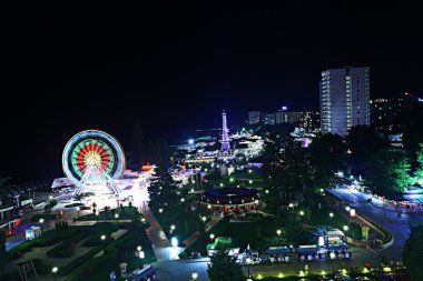 Golden Sands resort gece görünümü