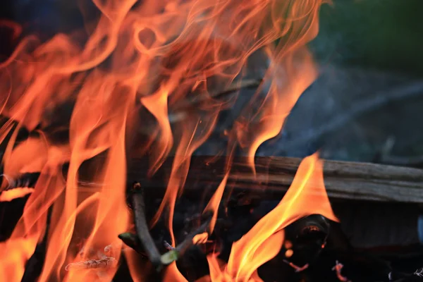 Fire background — Stock Photo, Image