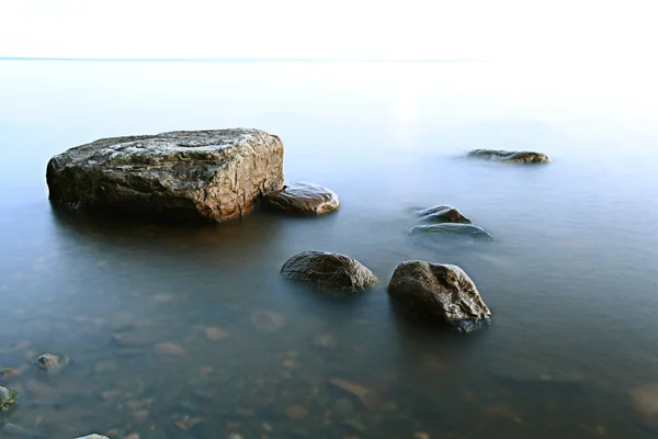 Rocks on seashore — Stock Photo, Image