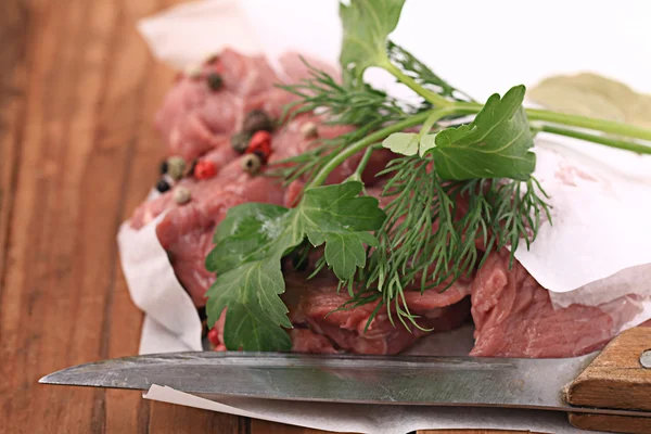 Mięso polędwica wołowa — Zdjęcie stockowe