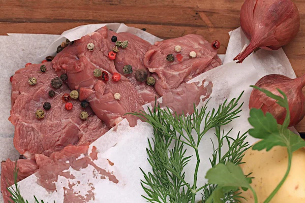 Meat beef tenderloin — Stock Photo, Image