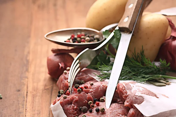 Lomo de res de carne —  Fotos de Stock