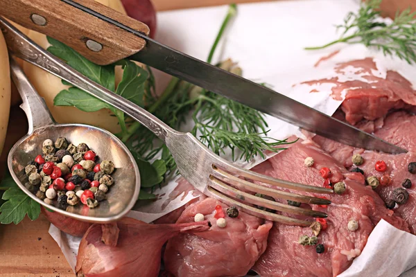 Meat beef tenderloin — Stock Photo, Image