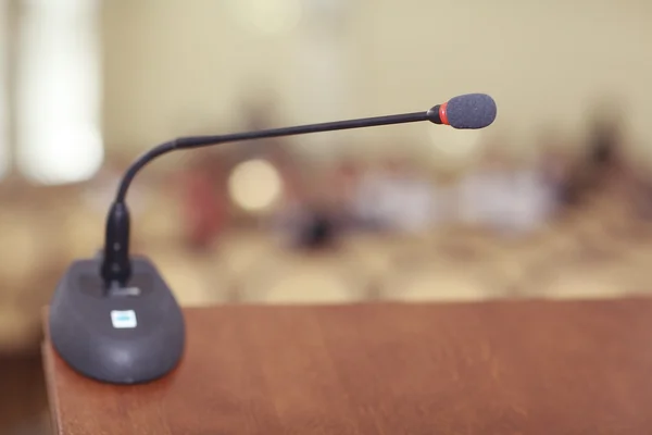 Tribune in speeches room — Stock Photo, Image