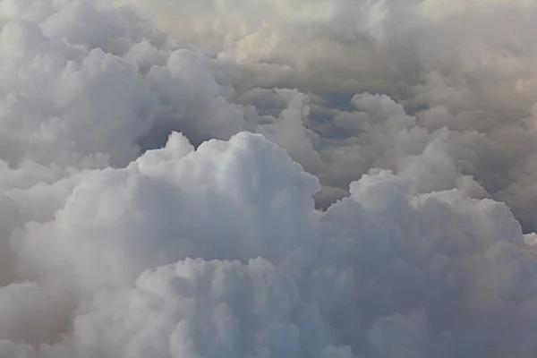 Nuages vue de l'avion — Photo