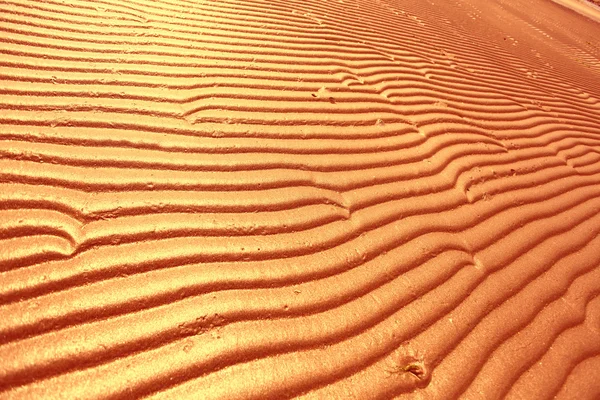 Yellow wave sand texture — Stock Photo, Image