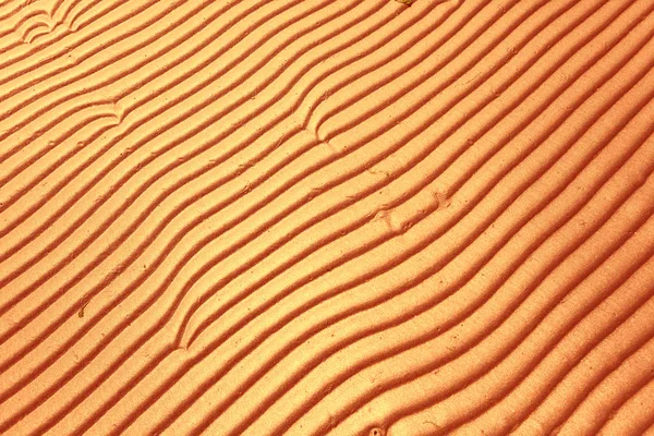 Yellow wave sand texture — Stock Photo, Image