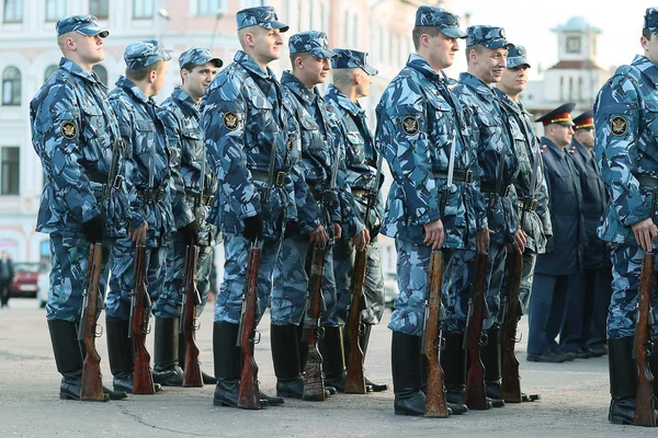 Generale repetitie van militaire Parade — Stockfoto