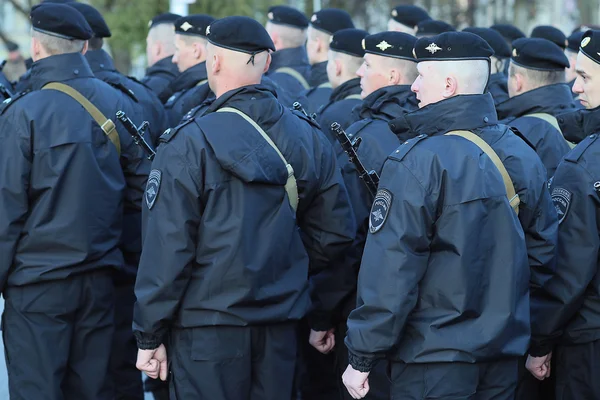 Dress rehearsal of Military Parade — Stock Photo, Image