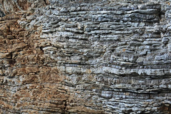 Rock layers texture — Stock Photo, Image