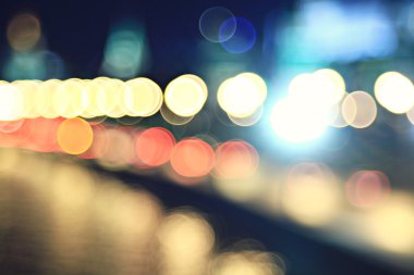 şehir ışıkları arka plan