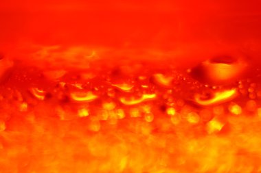 Turuncu bokeh arka plan