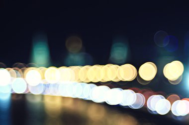 şehir ışıkları arka plan