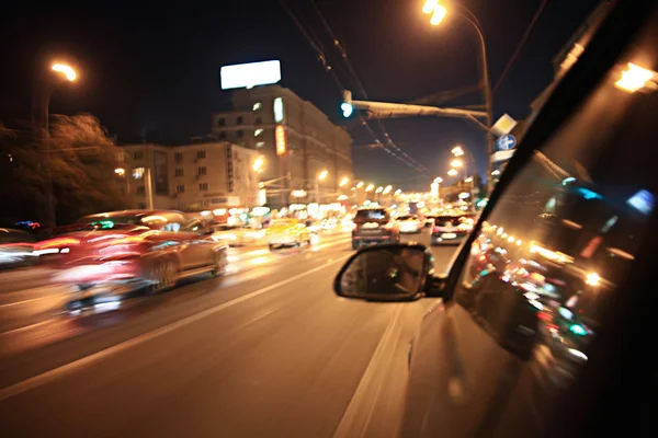 Blick aus dem Auto — Stockfoto