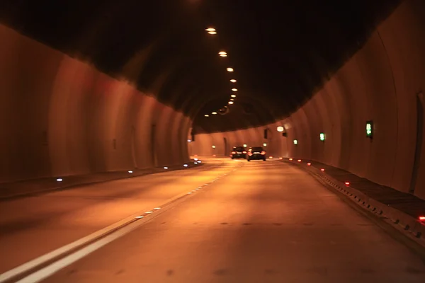 Strada del tunnel — Foto Stock