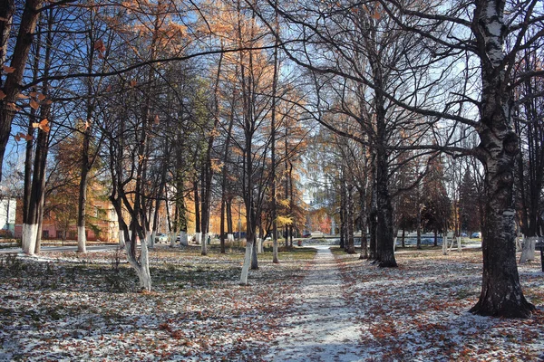 Parque de finales de otoño — Foto de Stock