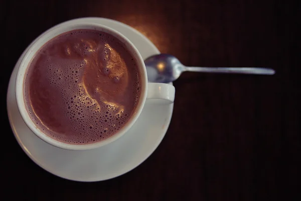 Taza de cacao caliente — Foto de Stock