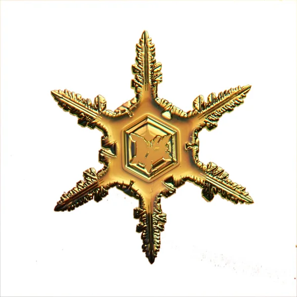 Snowflake crystal — Stock Photo, Image