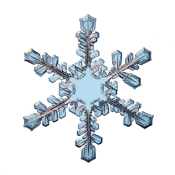 Сніжинка кристал — стокове фото