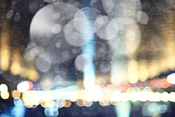 City lights background — Stock Photo, Image