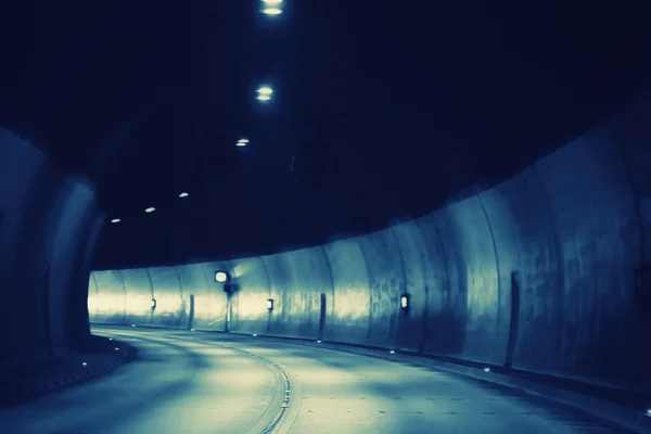 Tunnel road — Stock Photo, Image