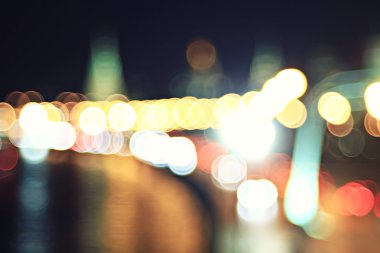 şehir ışıkları arka plan