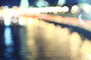 şehir ışıkları arka plan