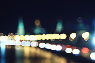 şehir ışıkları arka plan