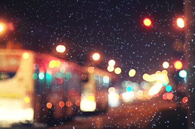 şehir ışıkları arka plan