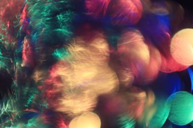 Bulanık Noel arkaplanı